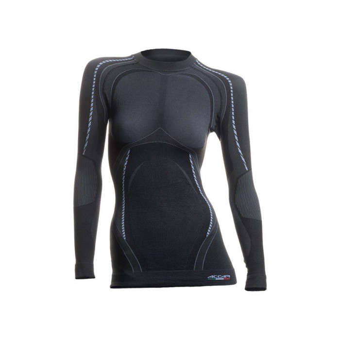 Футболка Accapi X-Country Long Sleeve Shirt Woman 966 anthracite, XS/S  