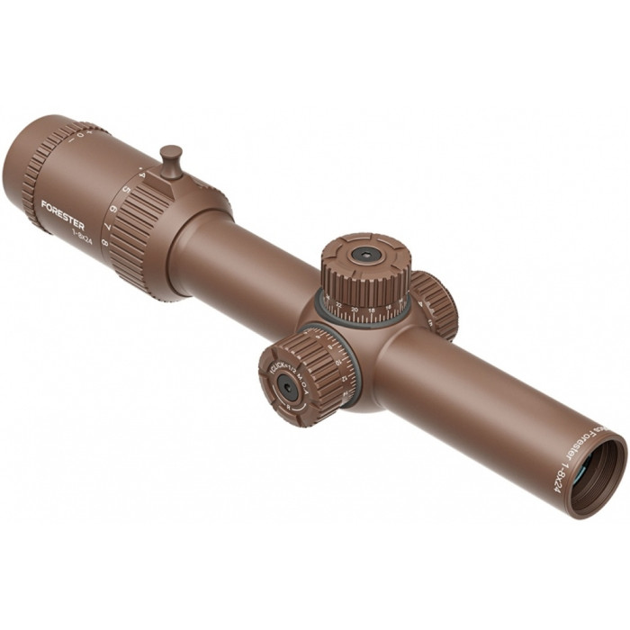 Прицел оптический Vector Optics Forester 1-8X24 (30 мм) illum. SFP Coyote FDE  