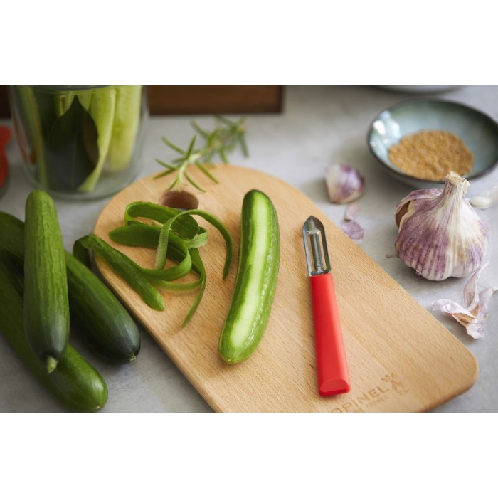 Нож кухонный Opinel №315 Peeler, красный  