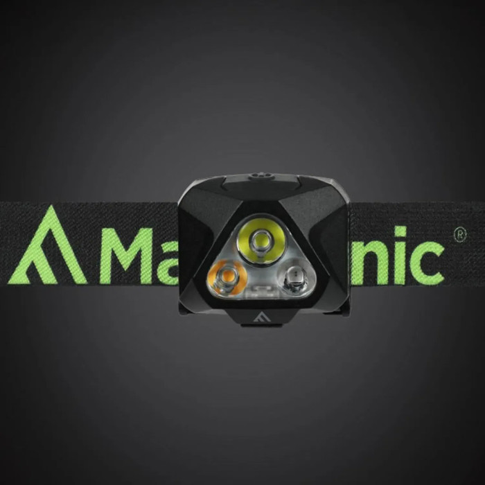 Фонарь налобный Mactronic Illuma (430 Lm) Cool White/Neutral White/Red LED USB Recharge Type-C (AHL0)  