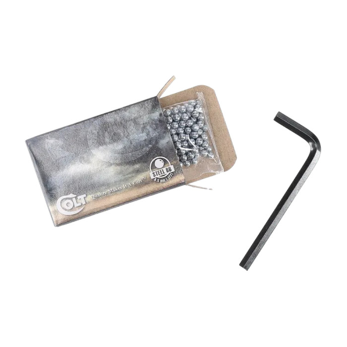 Пневматический пистолет Umarex Colt M45 CQBP BLACK Blowback кал.4,5мм  