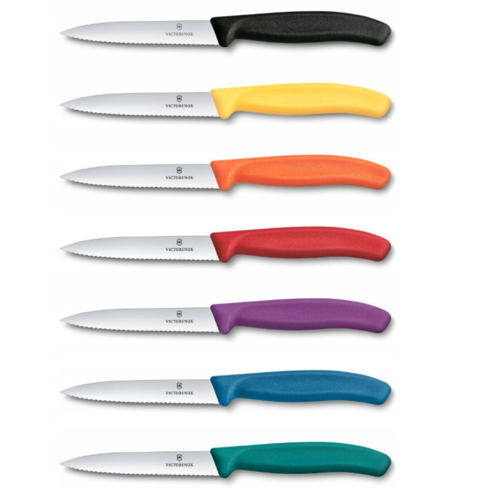 Нож для овощей Victorinox Swiss Classic 10см волн красн 6.7731.C1  