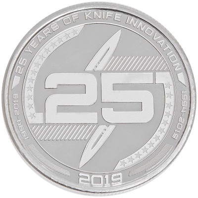 Медальон Microtech 25TH Year Anniversary Marfione 501-25COIN