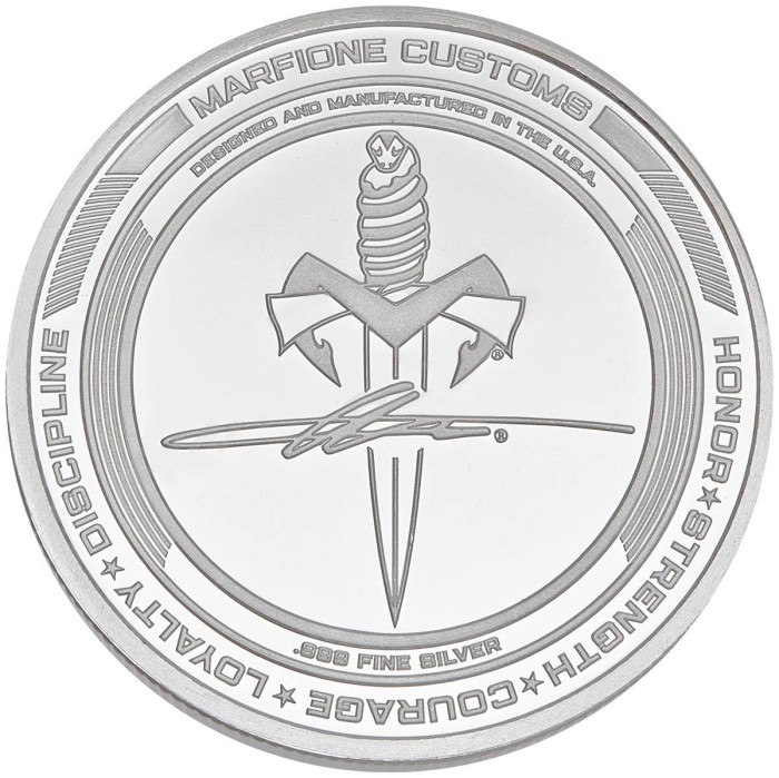 Медальон Microtech 25TH Year Anniversary Marfione 501-25COIN  