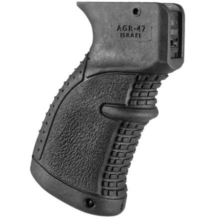 Рукоятка пистолетная FAB Defense прорезиненная для АК-47/74 Сайга black (agr-47-b)  
