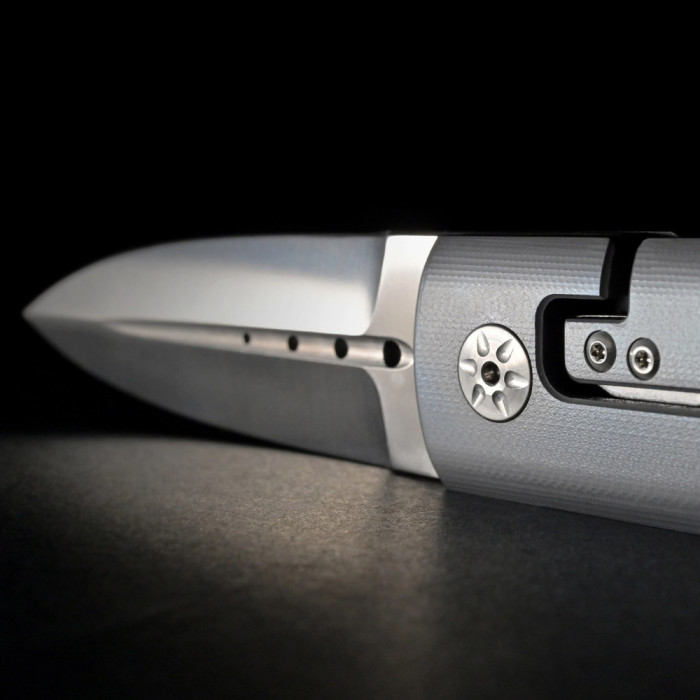 Нож Maserin Daga, Elmax, fat carbon, золотистый  