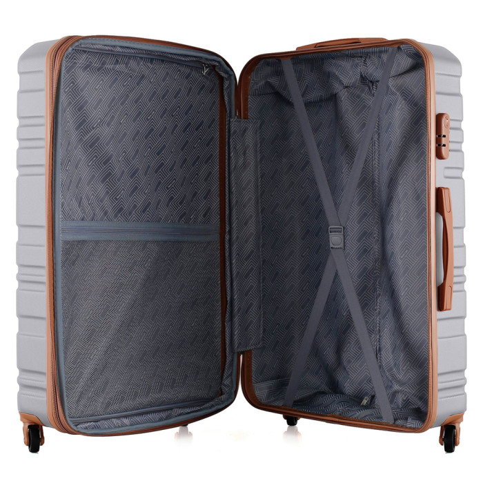 Чемодан Semi Line 28" (L) Light Grey (T5715-3)