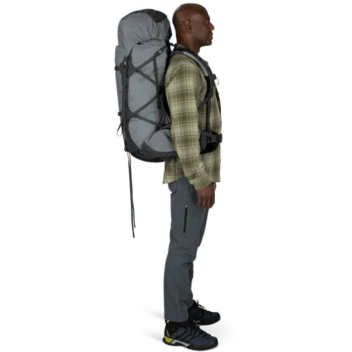 Рюкзак Osprey Aether Pro 75 silver lining - S/M - серый  
