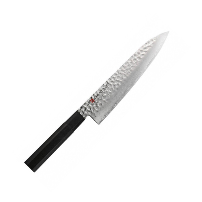 Нож кухонный  Kasumi Kuro Damascus Chef, 210 mm 