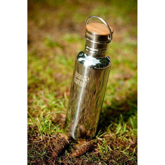 Бутылка для воды Klean Kanteen Reflect 800 мл - серебристая  