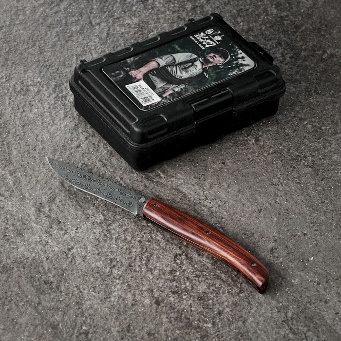 Нож складной HX Outdoors ZD-072, дерево  