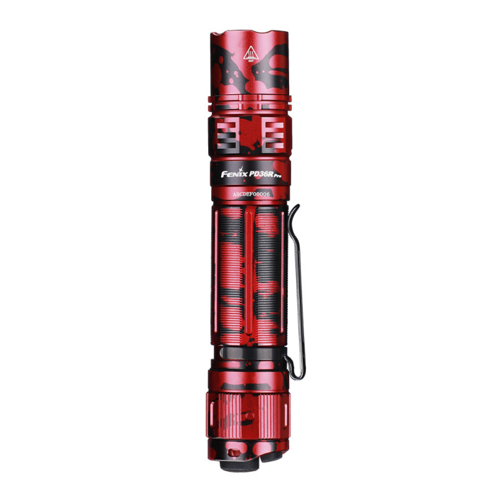 Фонарь тактический Fenix PD36R Pro RED (витринный образец)  