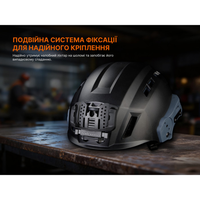 Крепление на шлем для налобных фонарей Fenix ​​ALG-04 V.2.0  