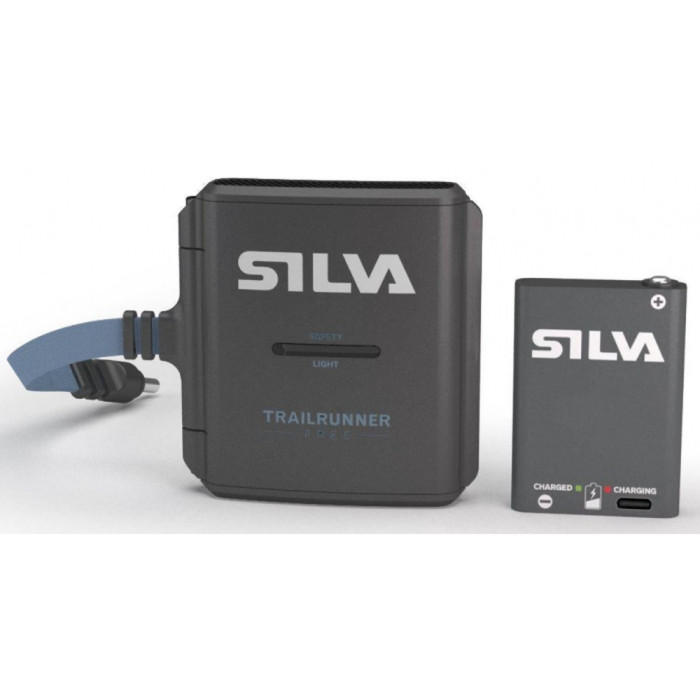 Фонарь налобный Silva Trail Runner Free H, 400 люмен (SLV 37808)  