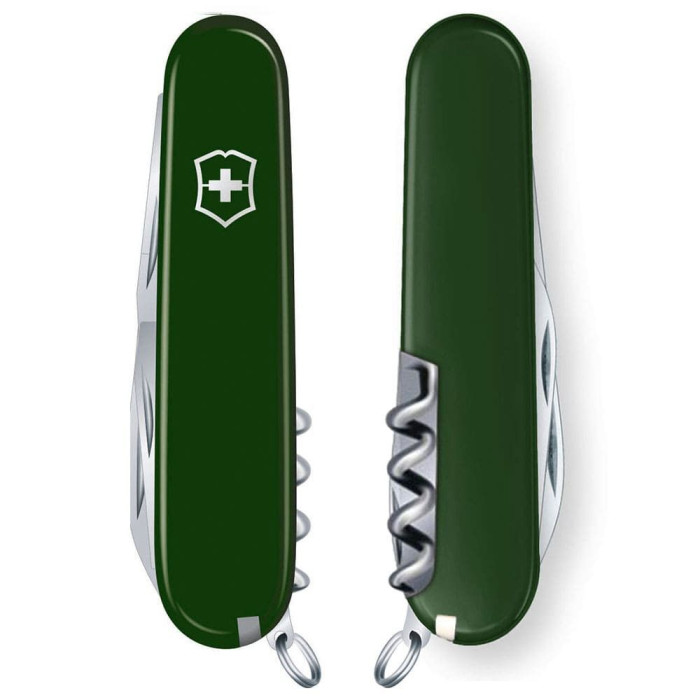 Нож Victorinox Camper 91мм/13функ/зел  