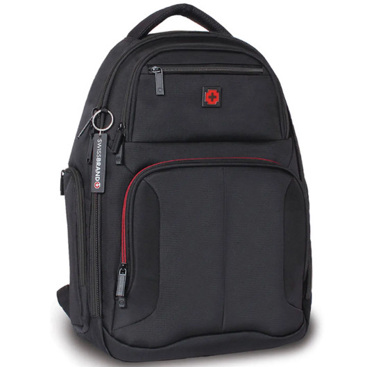 Рюкзак городской Swissbrand Georgia 3.0 29 Black (SWB_BE19GEO001U)  