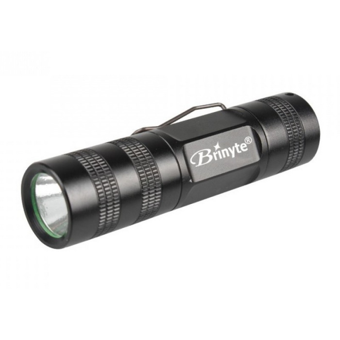 Карманный фонарик Brinyte M83, серый, XM-L2 U4,330 люмен 