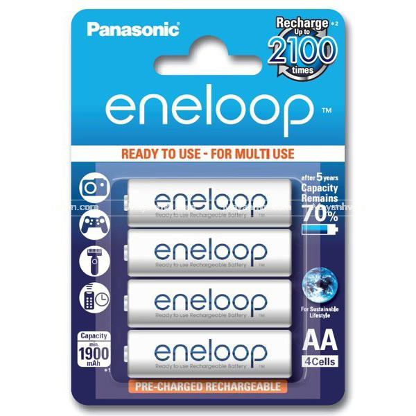 Акумулятор Panasonic Eneloop AA 1900 4BP mAh NI-MH блистер 4 шт  