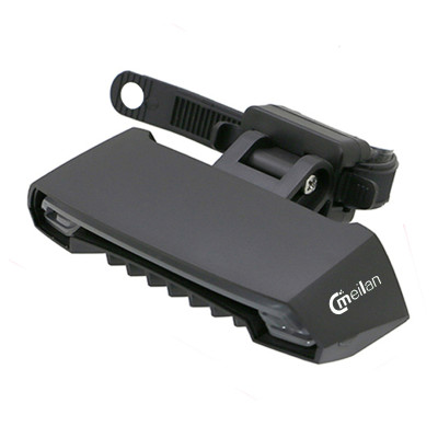 Фонарь велосипедный Meilan X5 Stop, Lazer, microUSB