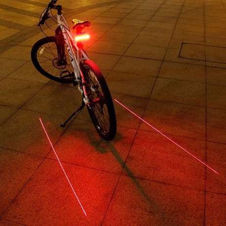 Фонарь велосипедный Meilan X5 Stop, Lazer, microUSB  