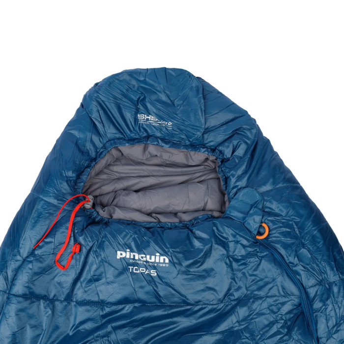 Спальный мешок Pinguin Topas (-1/-7°C), 175 см - Right Zip, Blue (PNG 231854) 2020  