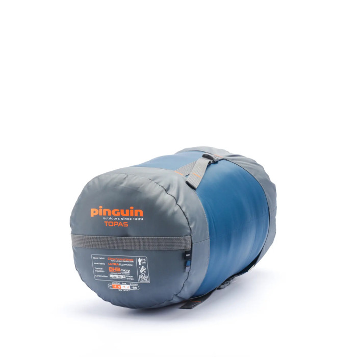 Спальный мешок Pinguin Topas (-1/-7°C), 175 см - Right Zip, Blue (PNG 231854) 2020  