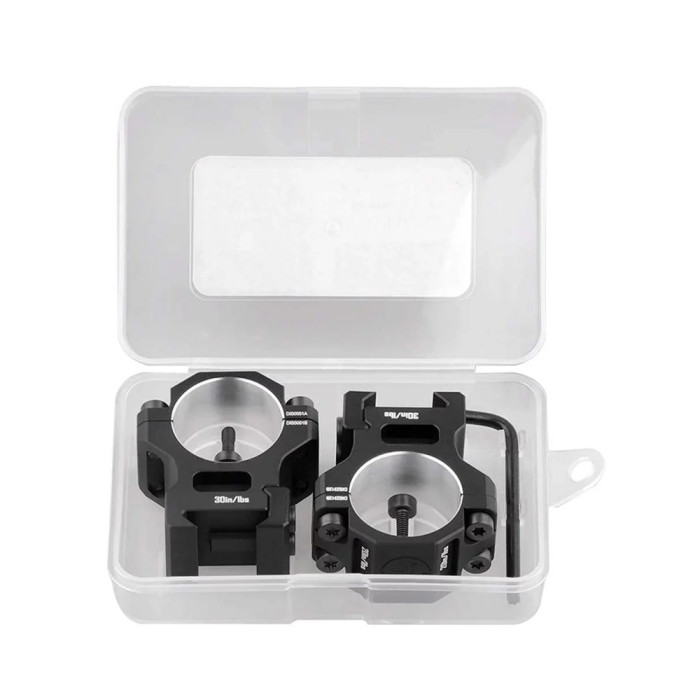 Кольца Discovery 7075AL For Picatinny 1inch(25.4mm) 1.26in DGPR2-25.4-1.26-75 (M240502)  