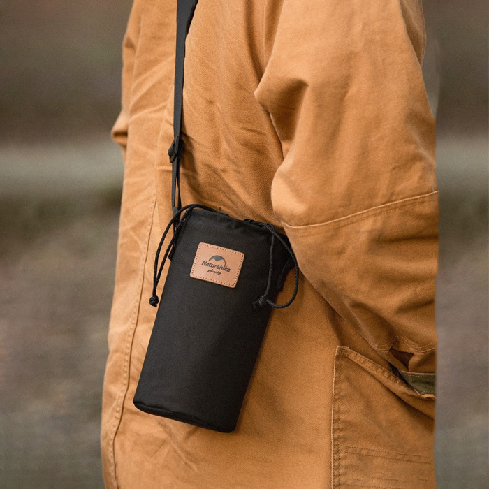 Термос Naturehike Stew beaker NH20SJ041, 304 сталь, 0.5 л, черный  