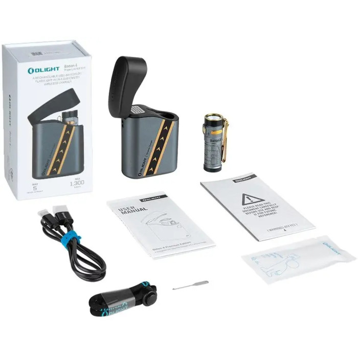 Фонарь Olight Baton 4 Premium Edition Fighter Pilot  