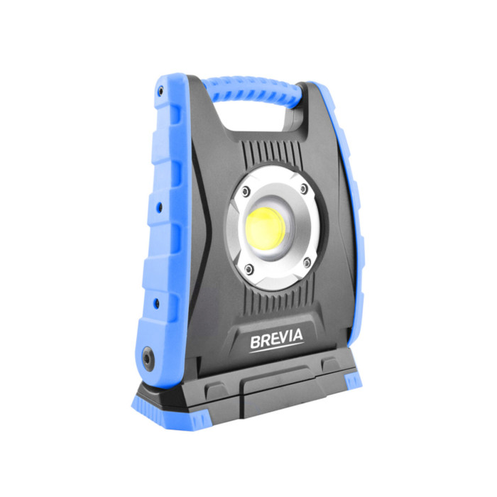 Профессиональная инспекционная лампа Brevia LED 10W COB 1000lm 4400mAh Power Bank, type-C  
