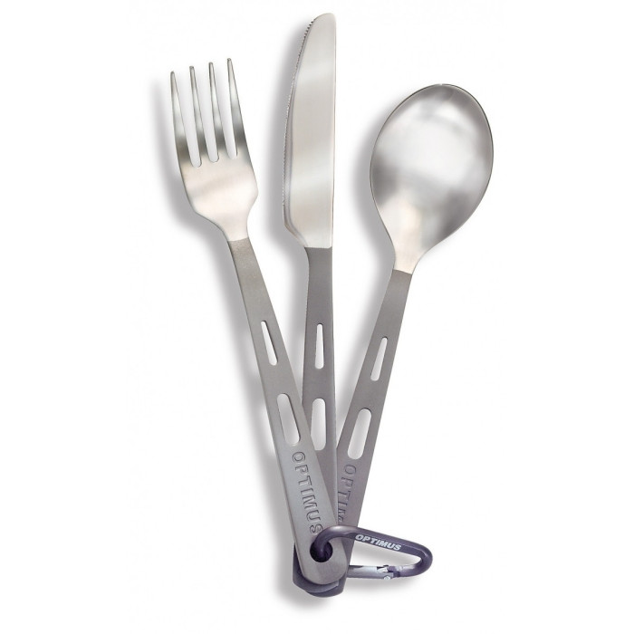 Набор столовых приборов Optimus Titanium 3-Piece Cutlery Set 
