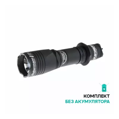 Туристический фонарь Armytek Dobermann, черный, XP-L HI,1250 лм. (F02003BC)