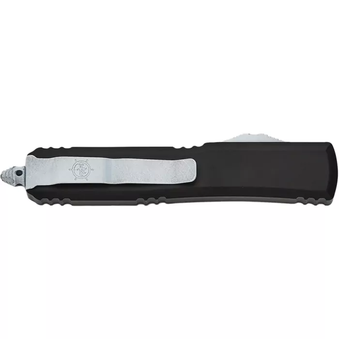Нож Microtech Ultratech Double Edge Signature Series Steamboat Willie black  