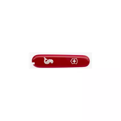Накладка на нож 91мм red передняя из лого &amp; fish (Va+)