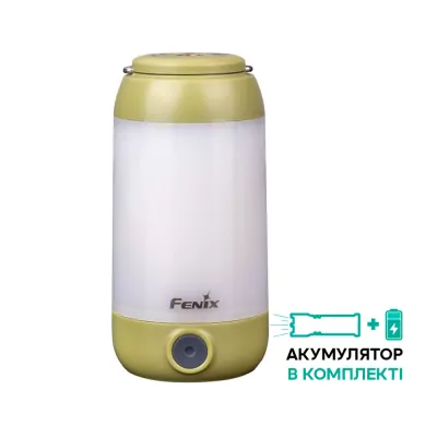 Кемпинговый фонарь Fenix CL26R (зеленый), 400 лм.