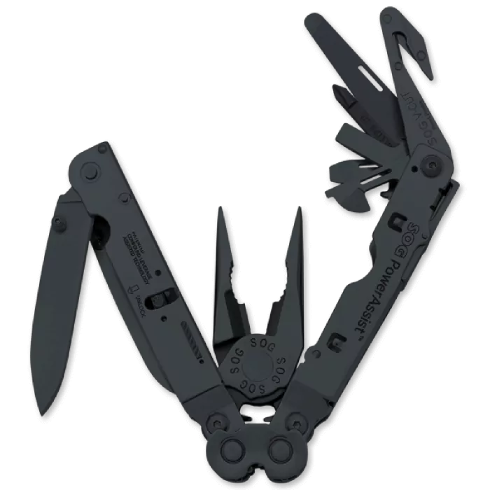 Мультиинструмент SOG PowerAssist черный (B66N-CP) 