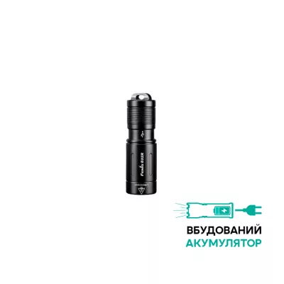 Фонарь Fenix E02R Cree XP-G2 S3 (черный)