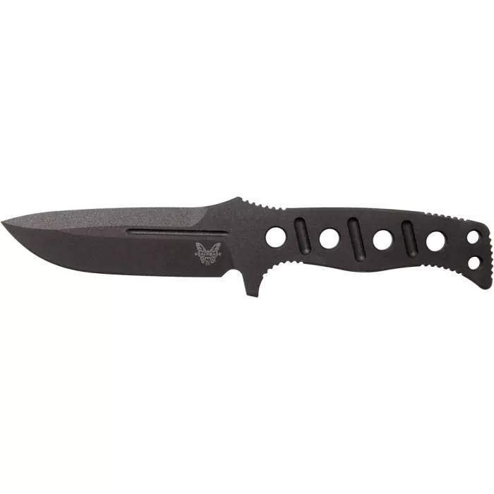 Нож Benchmade Sibert Adamas, фикс, паракорд, черный (375BK-1)  