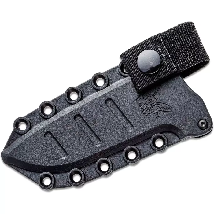 Нож Benchmade Sibert Adamas, фикс, паракорд, черный (375BK-1)  