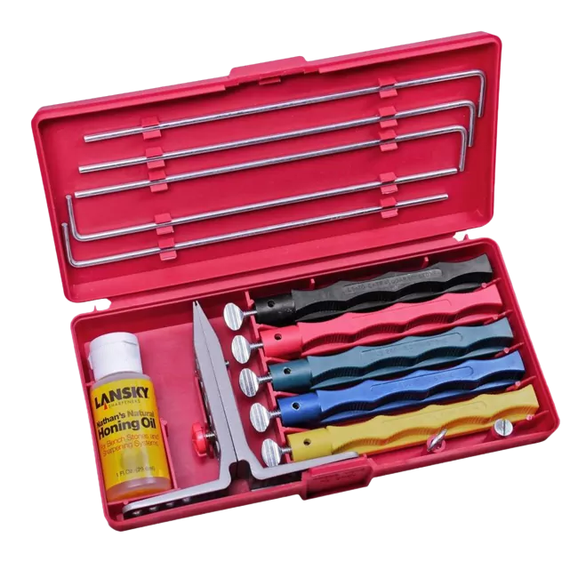 Точилка для ножей Lansky Deluxe Knife Sharpening System LNLKCLX  