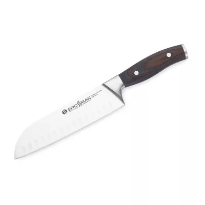 Кухонный нож Сантоку Grossman 369 WD - WORMWOOD