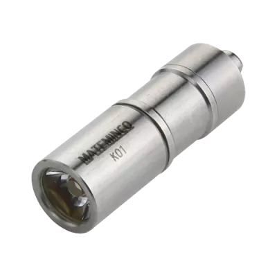 Фонарь Mateminсo Copper 100LM USB Mini LED, серебристый