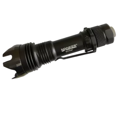 Фонарь Manker Striker Black Bundle, черный