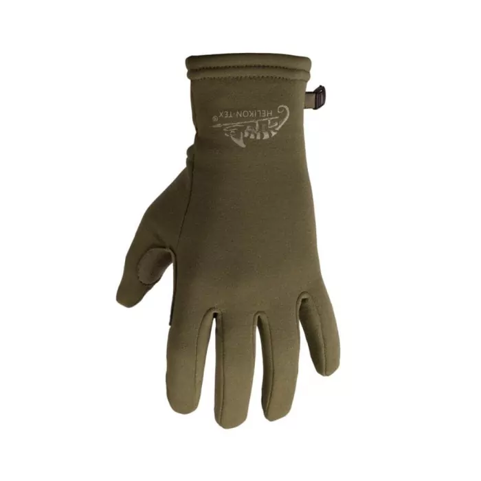 Перчатки для туризма Helikon-Tex Tracker Outback Gloves - Olive Green, размер L  