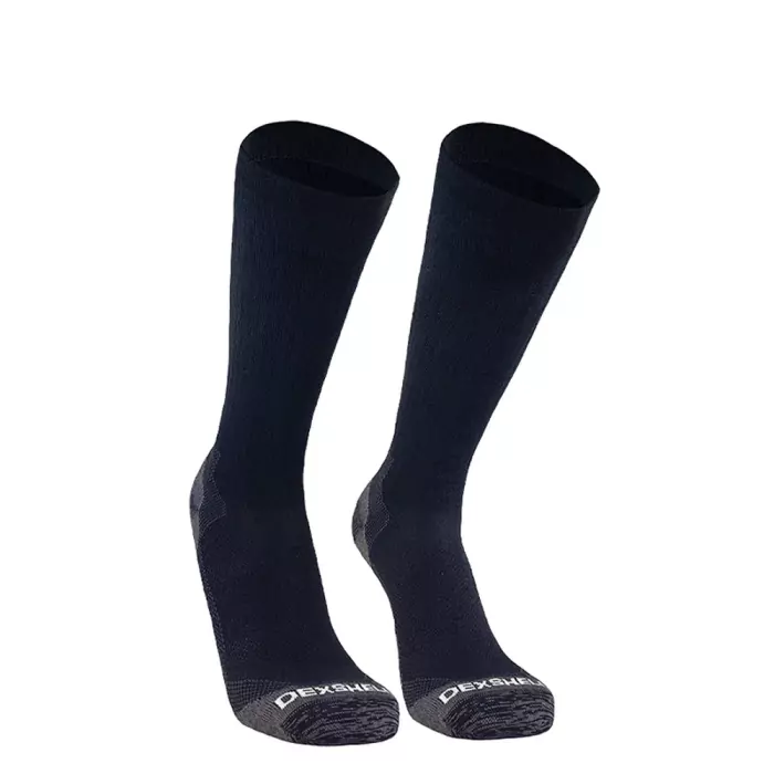Носки Dexshell Terrain Walking 2.0 Socks, черно-серые, размер S (36-38)  