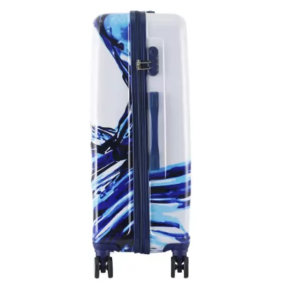 Чемодан Semi Line 28" (L) White/Blue Print (T5653-3)  
