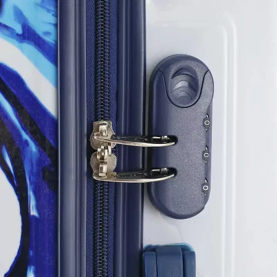 Чемодан Semi Line 28" (L) White/Blue Print (T5653-3)  