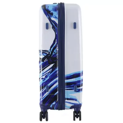 Чемодан Semi Line 28" (L) White/Blue Print (T5653-3)  