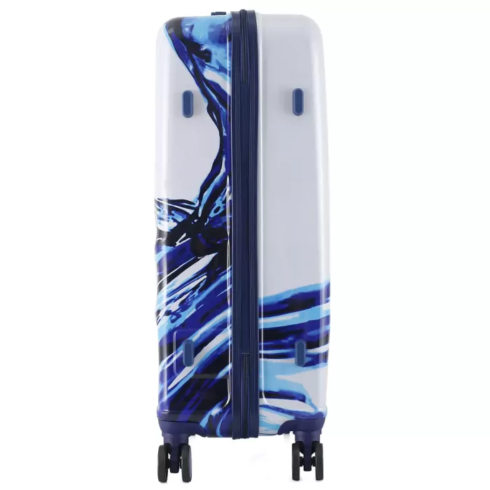 Чемодан Semi Line 28" (L) White/Blue Print (T5653-3)  