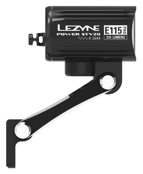 Фара передняя для электровелосипеда Lezyne EBIKE POWER STVZO PRO E115 SWITCH 310 люменов  